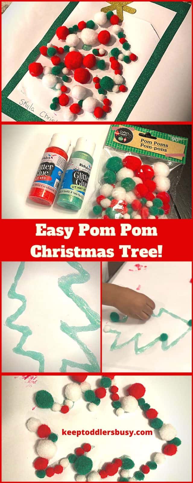 Pom Pom Christmas Tree