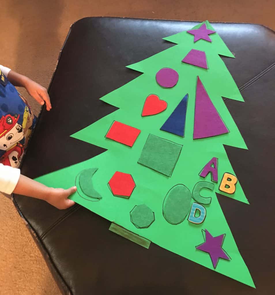 Christmas tree craft