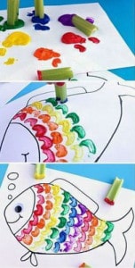 fish arts and crafts ideas for kids