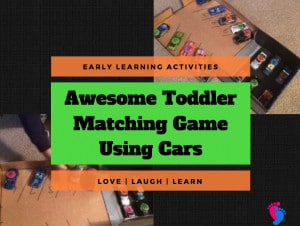 awesome toddler matching games using cars