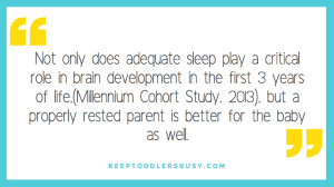 sleep helps brain development