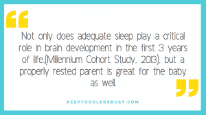 sleep helps brain development