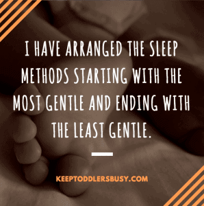 sleep training methods