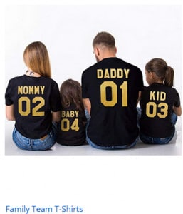 Family Team Shirts