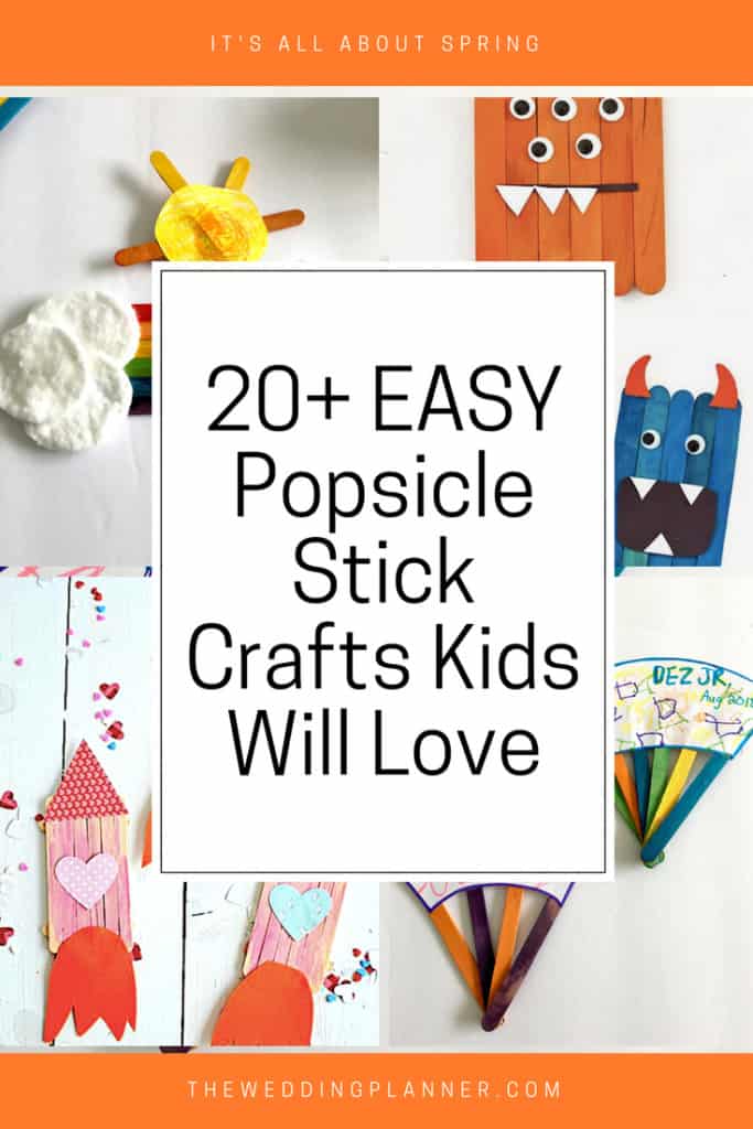 easy things to make with popsicle sticks for kids