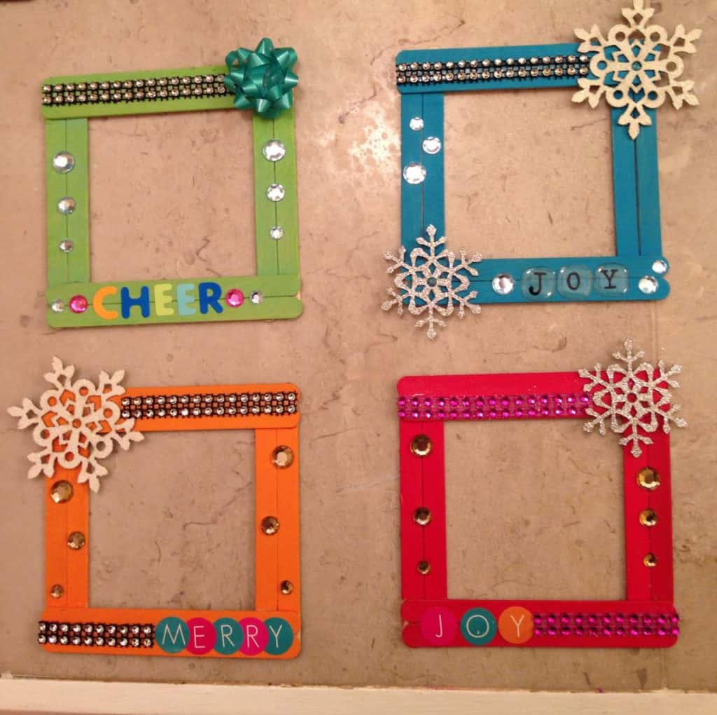 How To Make Handmade Photo Frames With Ice Cream Sticks