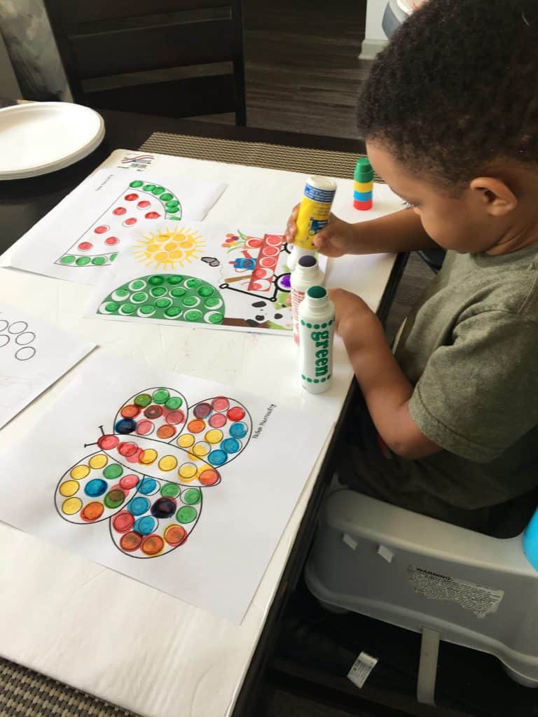 Our Favorite Free Dot Marker Printables and Dot Art Ideas