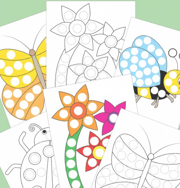 BEST VALUE 30 Animal Dot Marker Coloring Pages: Dot Marker Coloring Books  for Toddlers Animals Do A Dot Art A Day Kids Activity Book 