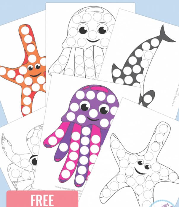 Our Favorite Free Dot Marker Printables And Dot Art Ideas