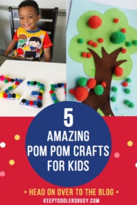 pom pom crafts for kids