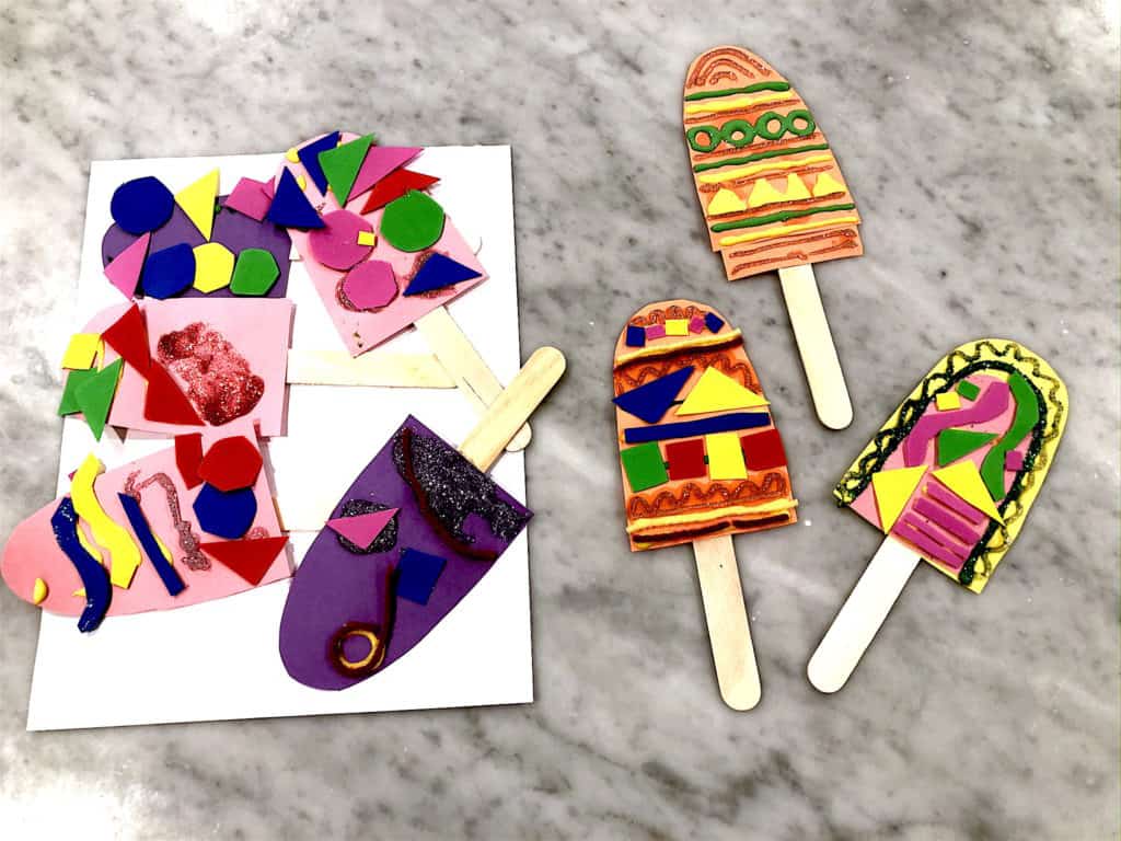 15 Amazing Summer Craft Activities For Kids   Easy Popsicle Decorating 1024x768 