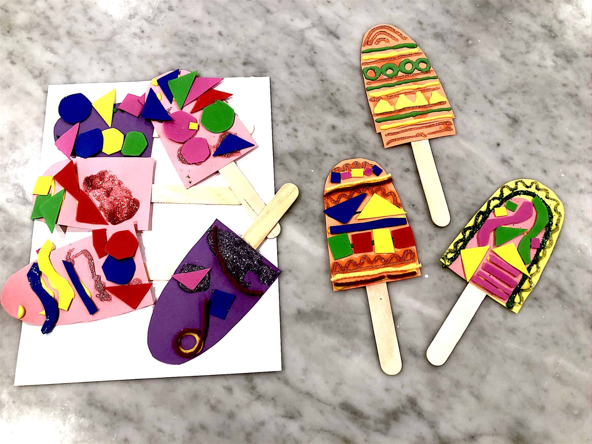 popsicle stick art for kids