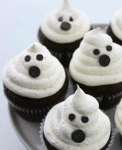 ghost cupcakes