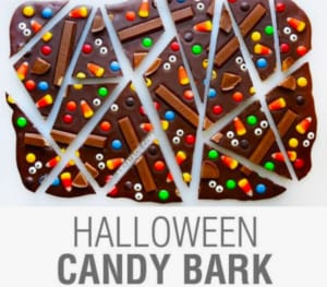 Halloween Candy Bark
