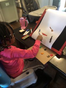 melissa and doug table top easel