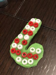 Candy cane craft