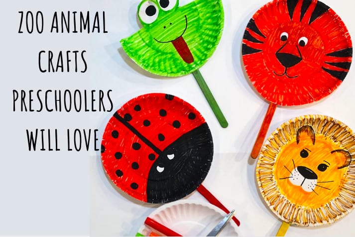 Zoo Animal crafts preschool