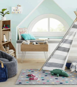 Mommy Experts Share 50 Playroom Storage Ideas That Will Turn Your Child's Messy Play Space Into An Organized and Safe Play Haven For Kids. Small Playrooms Too.