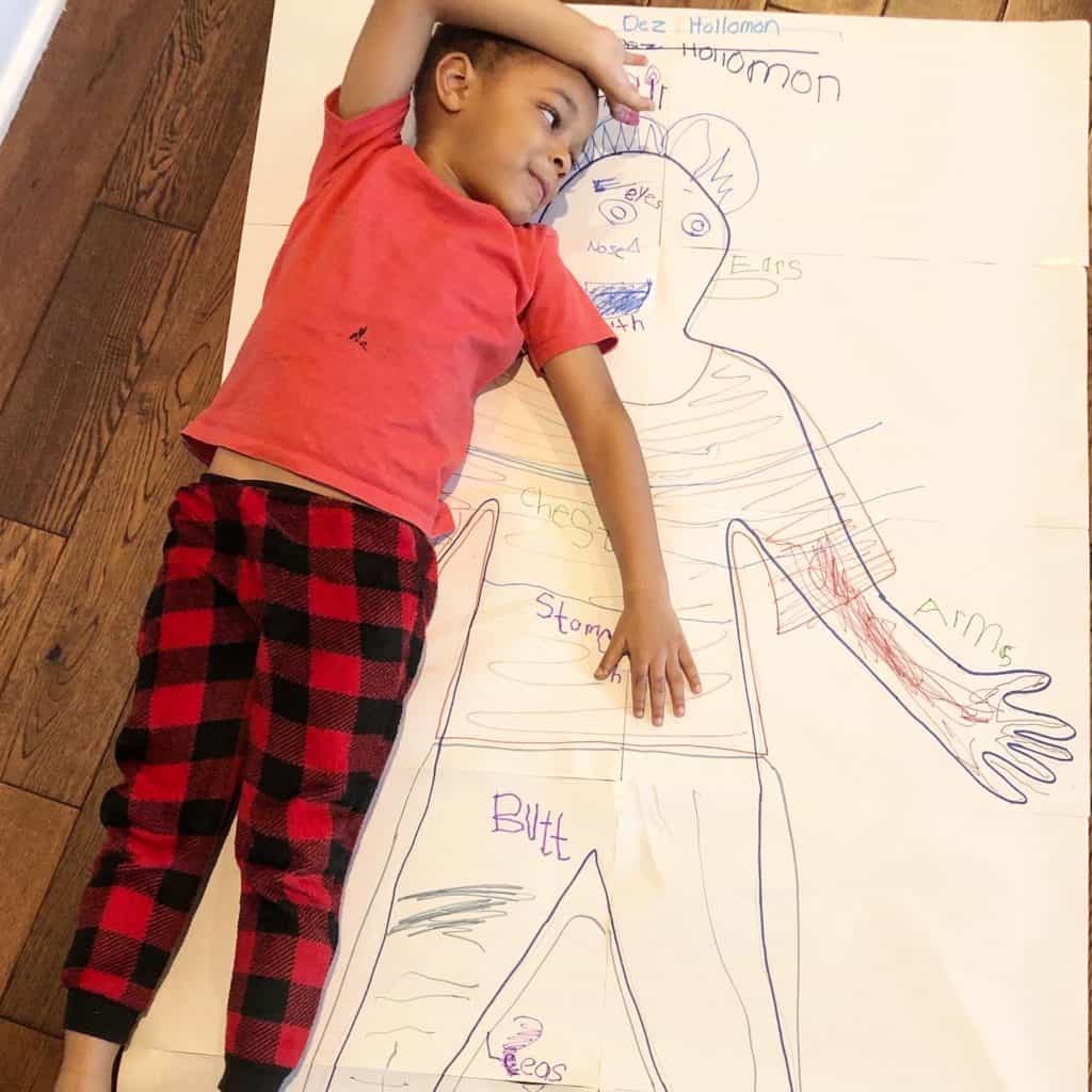 How to Do Body Tracing for Kids