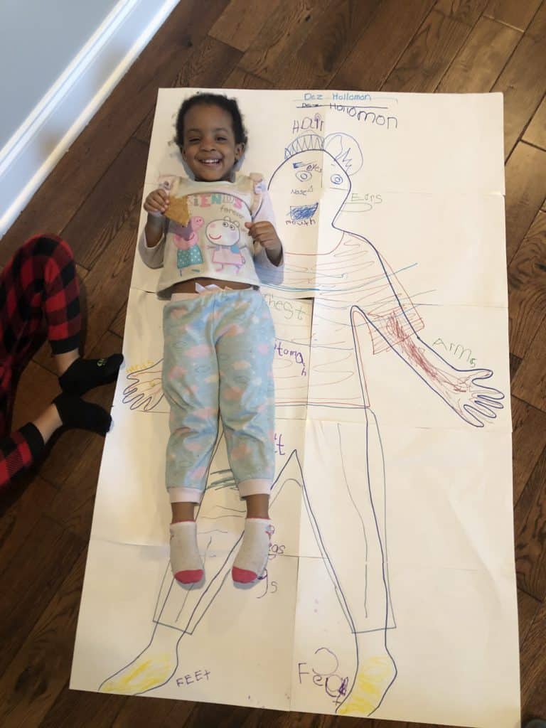 How to Do Body Tracing for Kids