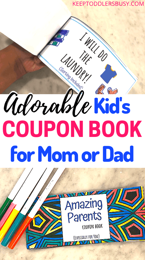 Adorable Kid S Coupon Book With Free Printable