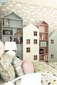 girls dollhouse design Kid's Bedroom Storage Ideas Are A Must See! Clever Storage and Beautiful Designs Create the Perfect Bedroom For Boys and Girls