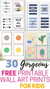 Free wall art printables