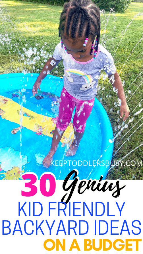 Looking For Kid Friendly Backyard Ideas On a Budget? Well look No Further And Check Out These Genius Backyard Ideas To Create A Wonderful Kid Friendly Oasis!