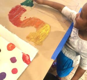 This Giant Name Preschool Activity Will Be An Absolutely Hit As A Fun Preschool Or Toddler Activity! Check Out The Fun And Then Set Up Your Tot's Paint Activity