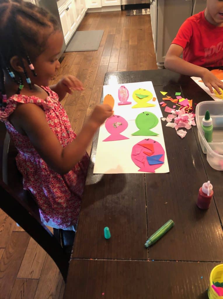 Looking For Amazing Fish Crafts For Kids, Or Just Kid's Crafts In General!? Look No Further! Your Child Will Be Super Proud Of This Beautiful Art Project.