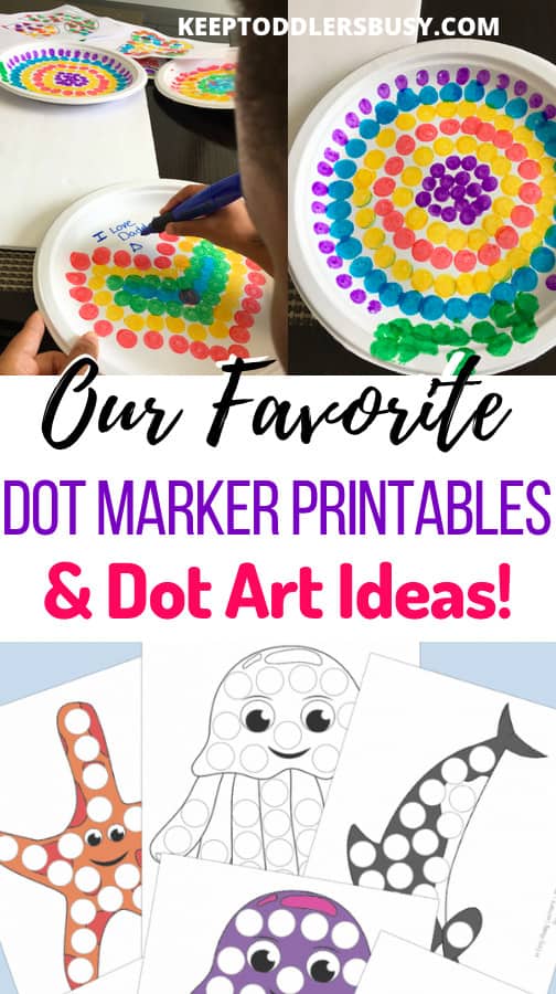 Find your free dot marker printables here! Also Dot Art inspiration for your Do a Dot Markers. The Do A Dot printables are great free resources for toddlers and preschoolers.