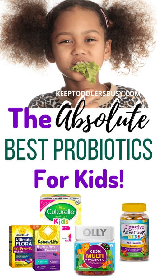 Are You Looking For The Absolute Best Probiotics for Kids? Well you have found them. I put together the best products in terms of probiotic benefits for your childs gut health and immune system. Take a look! 