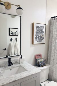 This Compilation of Amazing Kid's Bathroom Ideas Will Have You Wishing you Saw This Earlier! Bring Beautiful Organization To Your Kid's or Toddler's Bathroom! Kids bathroom decor ideas or shared bathrooms, boy's bathroom ideas, and girls bathroom ideas included