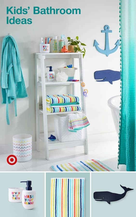 Products  Bathroom kids, Kid bathroom decor, Shower storage