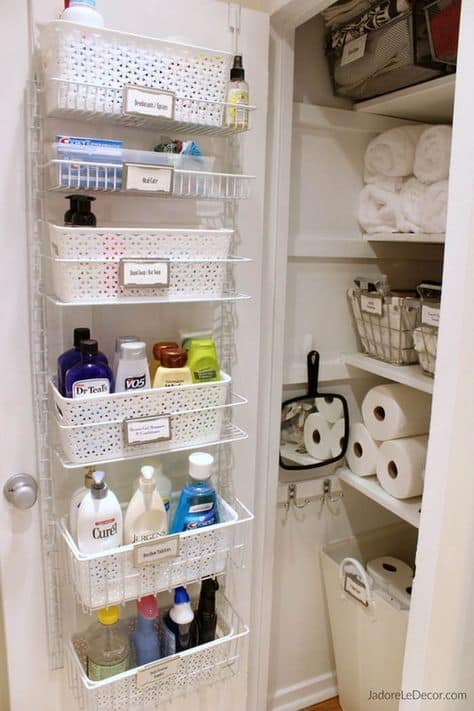 This Compilation of Amazing Kid's Bathroom Ideas Will Have You Wishing you Saw This Earlier! Bring Beautiful Organization To Your Kid's or Toddler's Bathroom! Kids bathroom decor ideas or shared bathrooms, boy's bathroom ideas, and girls bathroom ideas included