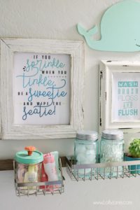 This Compilation of Amazing Kid's Bathroom Ideas Will Have You Wishing you Saw This Earlier! Bring Beautiful Organization To Your Kid's or Toddler's Bathroom! Kids bathroom decor ideas or shared bathrooms, boy's bathroom ideas, and girls bathroom ideas included