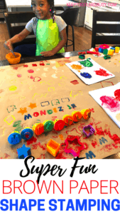 This Easy Preschool Shape Activity Will Be An Absolutely Hit And Great Addition To Your Preschool Or Toddler Activities! Check Out The Fun And Then Set Up Your Toddler Craft Today