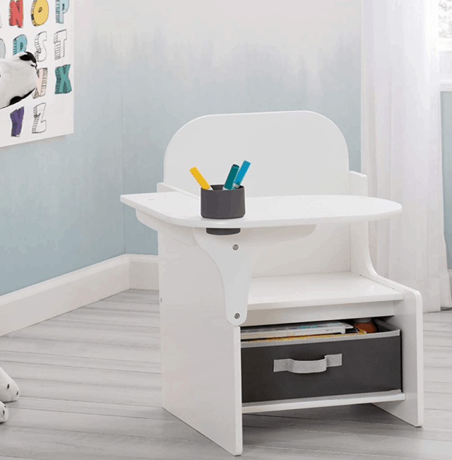 Delta Chair Desk with Storage bin Keep Toddlers Busy