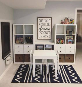 Mommy Experts Share 40 Homeschool Room Ideas That Will Turn Your Child's Space Into An Organized Learning Area For Kids In Small Spaces Too. Get Great Ideas For Home School Desks, Tables, and Storage