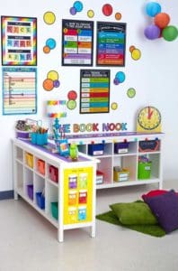 Mommy Experts Share 40 Homeschool Room Ideas That Will Turn Your Child's Space Into An Organized Learning Area For Kids In Small Spaces Too. Get Great Ideas For Home School Desks, Tables, and Storage