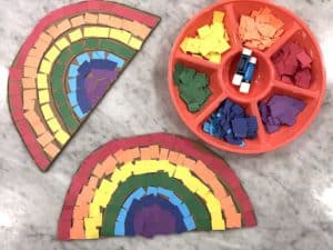 rainbow crafts kids