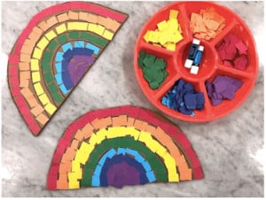 rainbow crafts kids