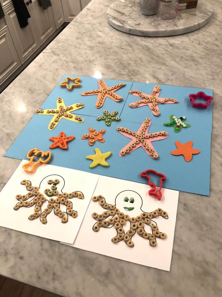 Starting Early With Toddler Fine Motor Skills Activities Is An Absolute Must! This Star Fish Decorating Craft Is A Super Easy Way To Practice Those Fine Motor Skills That Can Help With Development.