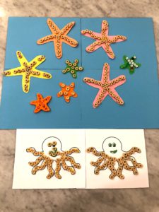 Starting Early With Toddler Fine Motor Skills Activities Is An Absolute Must! This Star Fish Decorating Craft Is A Super Easy Way To Practice Those Fine Motor Skills That Can Help With Development.