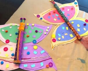 A paper towel roll crafts for kids