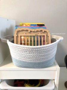 My Kid's Messy, Half Organized, Play Space Gets An IKEA Playroom Storage Makeover Into a Chíc, Organized, Kid's Room! We Painted Trofast Units Using Playrooms Ideas With Design Budget In Mind