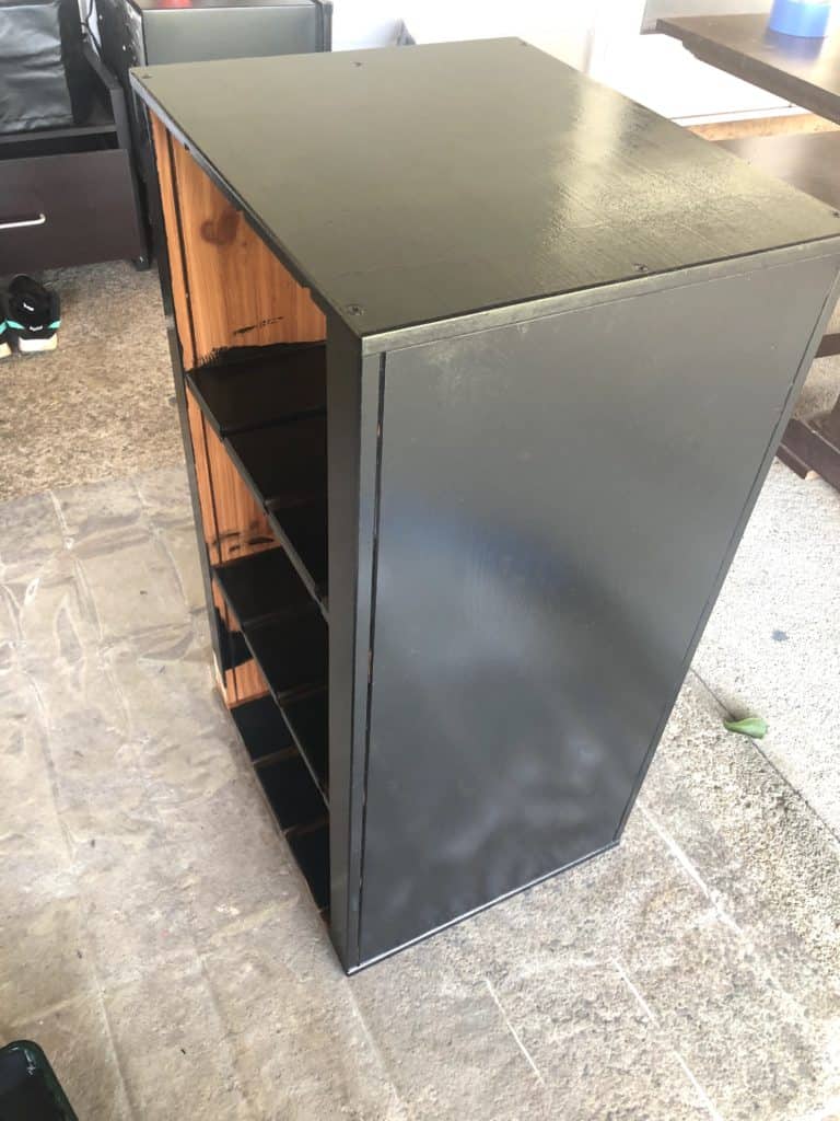 painting trofast bin black Keep Toddlers Busy