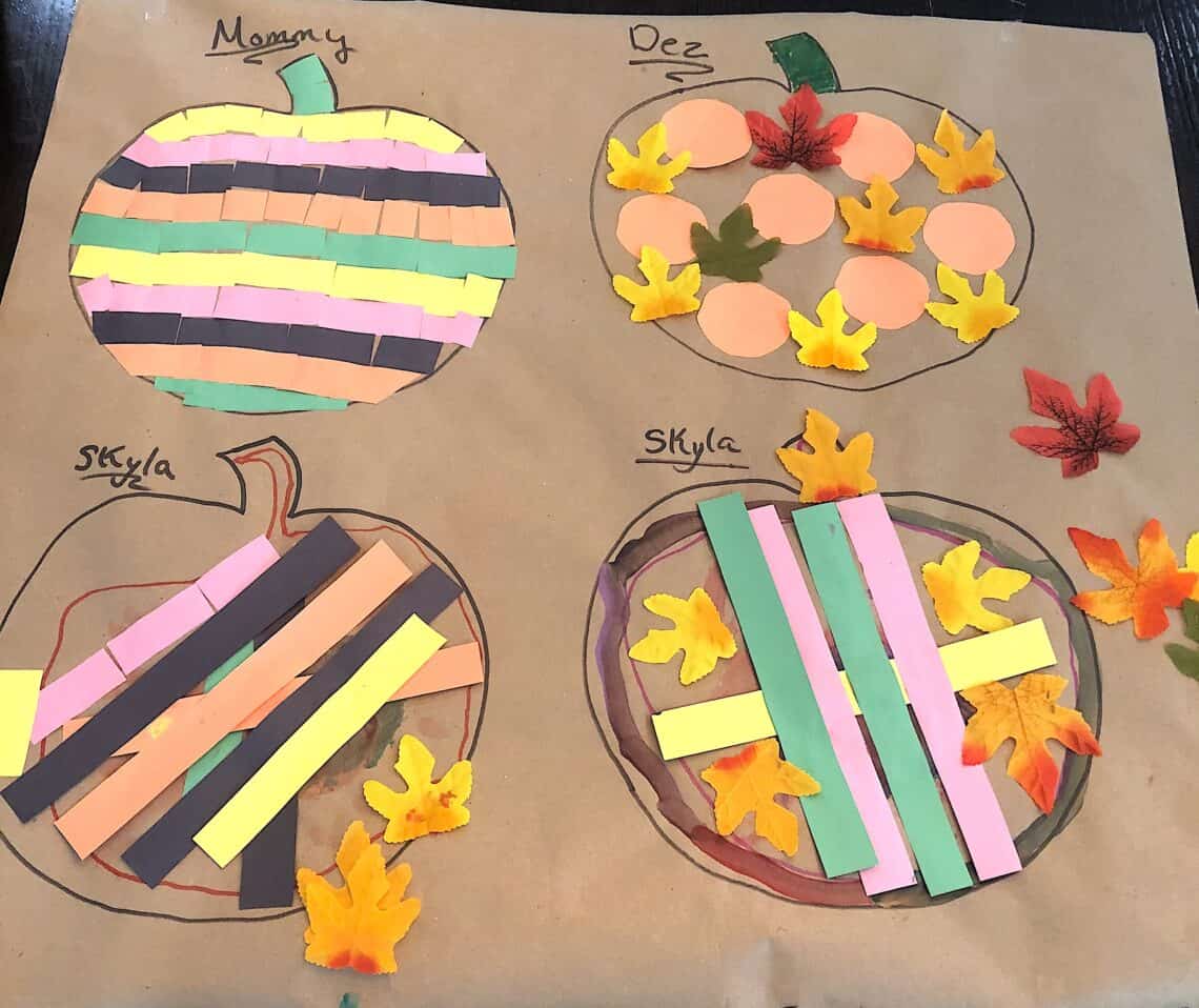 These Super Easy Fall Craft Ideas For Toddlers Will Make Autumn Enjoyable For The Entire Family! Make These Quick and Easy Fall Kids Crafts In Minutes with Supplies Found In The Home or Outside!