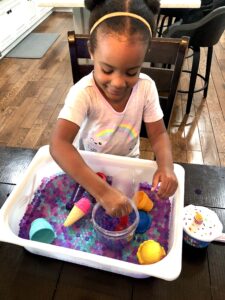 Looking for Sensory Activities That Toddlers Will Love? Well Check Out This Water Bead Sensory Bin Activity That Will Keep Your Child Occupied and Learning!