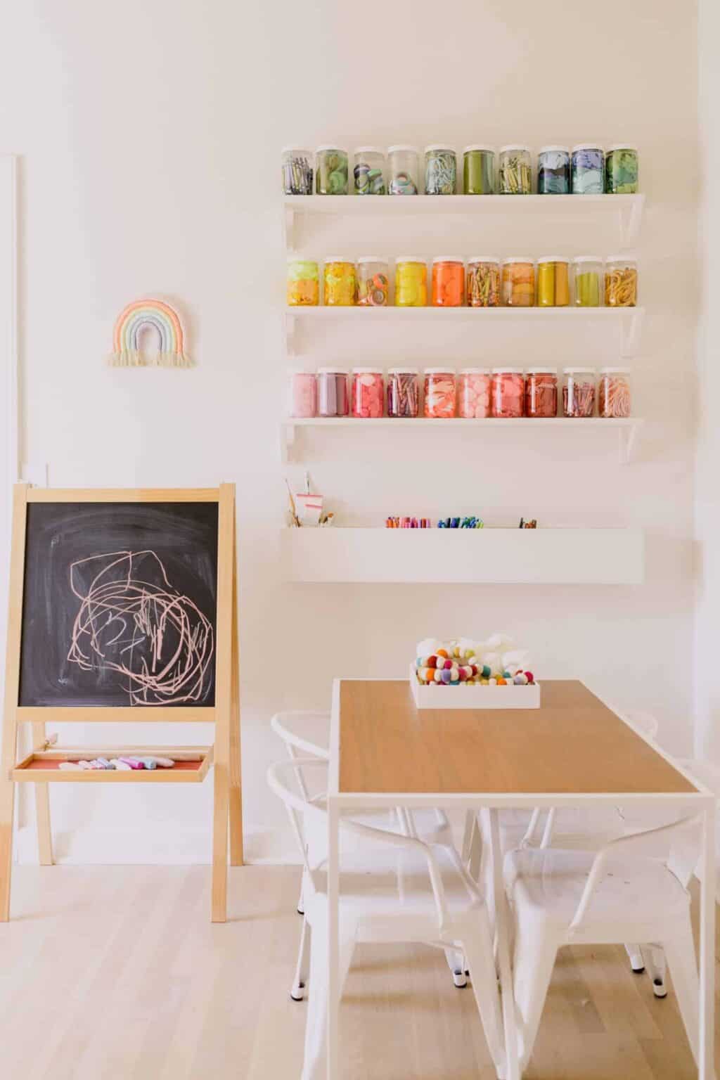 40+ Of The Best Craft Storage Ideas for Kids